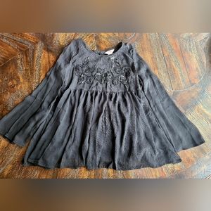 Girls Sequin Swing Top